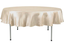 Load image into Gallery viewer, BOOZ100-I 90” Round Champagne Tablecloth