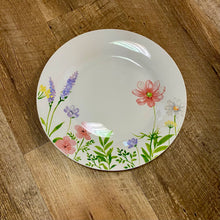 Load image into Gallery viewer, PROS100-W Floral Print Glass Plate