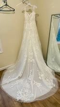 Load image into Gallery viewer, PANA100- Soft-White A-Line Gown. Size 10