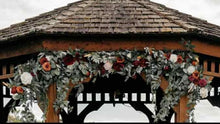 Load image into Gallery viewer, KESS100-A 10ft Fall Floral Arch Swag