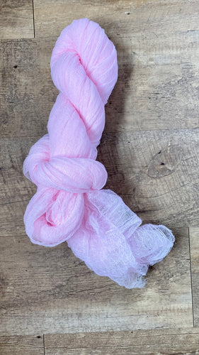 SHAE100-B Bubblegum Pink Cheesecloth