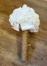 Load image into Gallery viewer, PIGZA-F White Foam-Flowers, Toss Bouquet
