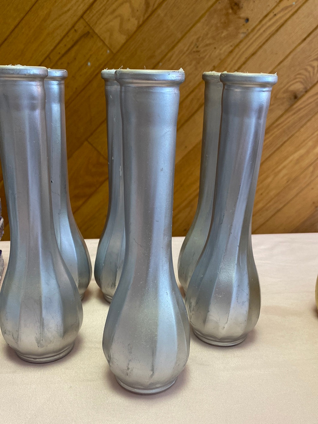 SMIT900-C 6 Silver Vases