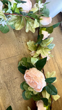 Load image into Gallery viewer, MCMULLEN-H 5ft Blush Pink &amp; Eucalyptus Garland