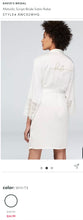 Load image into Gallery viewer, PROS100-O White Satin “Bride” Robe. Size OS