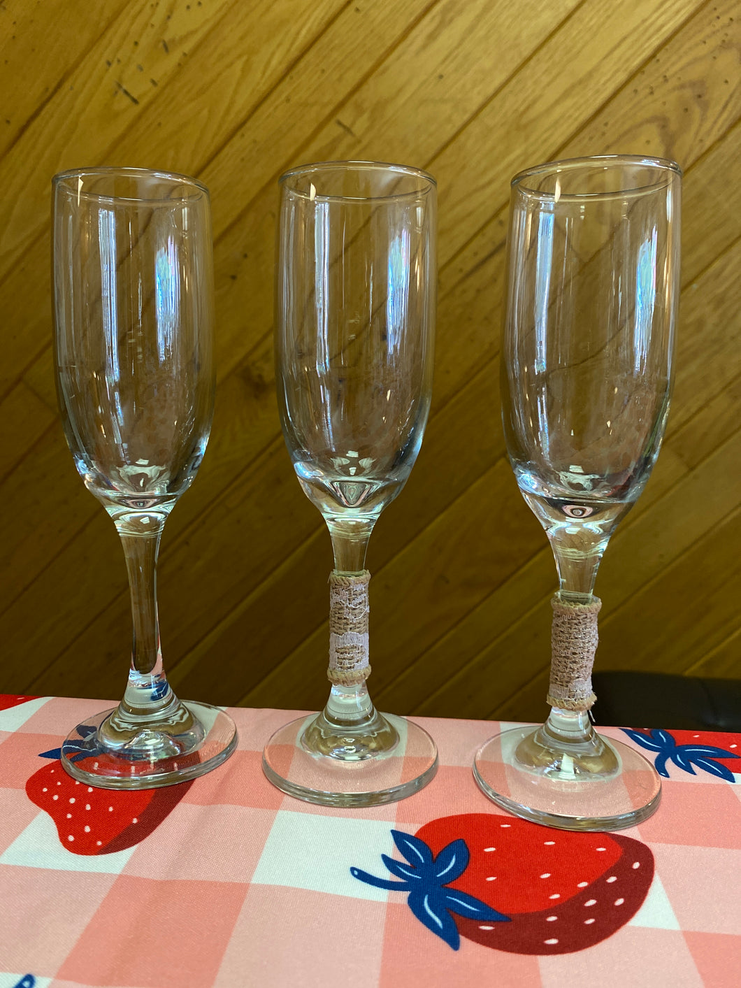 CHAR100-BI Assorted Champagne Glasses