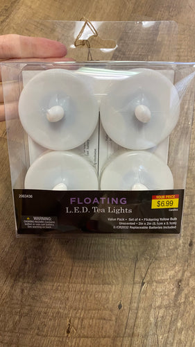 CASS100-P Battery Operated Floating Candles