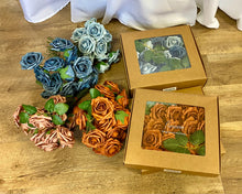 Load image into Gallery viewer, HIPP100-F 15 Slate/Dark Blue Foam Flowers