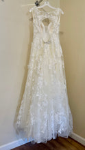 Load image into Gallery viewer, GASTON-D A-Line Sequins, Ivory Gown. Size 12