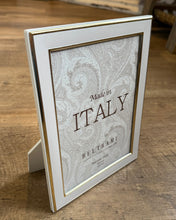 Load image into Gallery viewer, SMEG100-CS 5x7” White, Silver-Plated Frame
