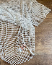 Load image into Gallery viewer, THOMPSON-I White Mesh Shirt. Size 3x