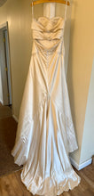 Load image into Gallery viewer, FAUST- Champagne Cashmere, Strapless Gown. Size 10 NWT