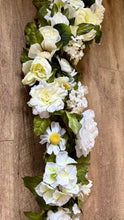 Load image into Gallery viewer, MADIGAN-R 36” Ivory &amp; Greenery Table Swag