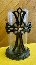 Load image into Gallery viewer, BEAN100-C Cross Candle Holder