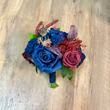 Load image into Gallery viewer, MCNE100-A Navy Blue &amp; Burgundy Bouquet