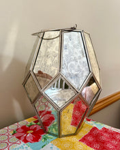 Load image into Gallery viewer, REES100-AK Silver Mercury Glass Lantern