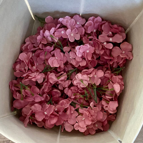 DRAH100-C Mauve Hydrangea Pieces
