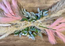 Load image into Gallery viewer, LIVI100-C Blue &amp; Pink, Pampas Grass Swag