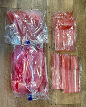 Load image into Gallery viewer, MCCU100-Q Pink Sparkly Plastic Silverware