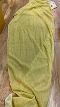 Load image into Gallery viewer, TERC100-O Glittery Gold Draping Material/Chiffon Runner