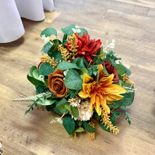 Load image into Gallery viewer, KESS100-B Fall Colored Bridesmaid Bouquet