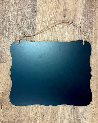 BURT100-X Hanging Chalkboard Sign