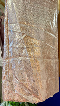 Load image into Gallery viewer, REES100-DD 8x8ft Rose Gold Sequins Backdrop Curtain