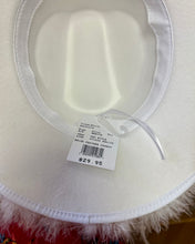 Load image into Gallery viewer, MESA100-D White “Bride” Cowgirl Hat. New