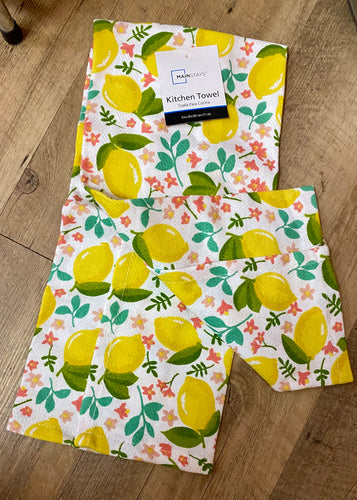 ELLA100-AR Lemon Hand Towel. NWT