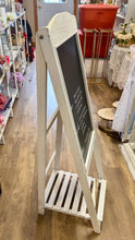 Load image into Gallery viewer, REES100-H White Chalkboard Stand/Drink Sign