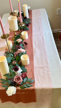 Load image into Gallery viewer, REES100-BK Blush Pink, Organza Table Runner