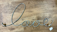Load image into Gallery viewer, WILSON-P Metal “love” Sign