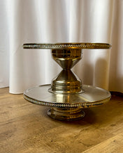 Load image into Gallery viewer, REES100-M Silver Dessert/Cake/Pizza Pedestal Stand