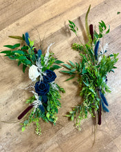 Load image into Gallery viewer, WILSON-E 2 Navy Blue &amp; White Floral Swags (Mini)