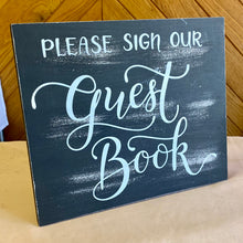 Load image into Gallery viewer, GARM100-B Black Guestbook Sign