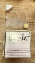 Load image into Gallery viewer, PROS100-K “Advice for Mr &amp; Mrs” Coasters