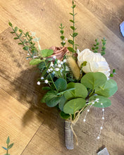 Load image into Gallery viewer, COY100-F Eucalyptus &amp; Mauve/Blush Floral Bouquet