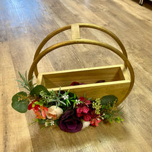 Load image into Gallery viewer, LOVE100-X Wooden, Circular Flower Box