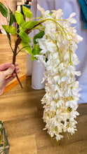 Load image into Gallery viewer, SHIM100-H 13 Ivory Wisteria Stems