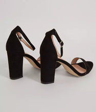 Load image into Gallery viewer, LYNN100-AA Black Block Heels. Size 10