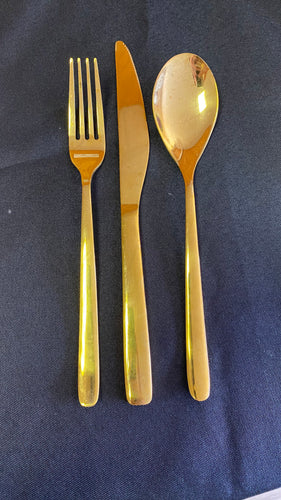 AGAG100-L Gold Silverware