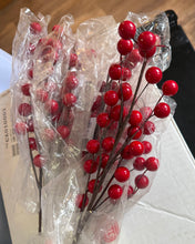 Load image into Gallery viewer, MADIGAN-T Red Berry Spray, Floral Filler