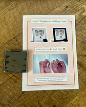 Load image into Gallery viewer, WARN100-M Mr &amp; Mrs White Frame + Ink