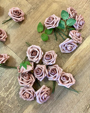Load image into Gallery viewer, BAKE200-K Dusty Mauve Foam Flowers