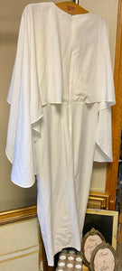 LEME100-J White Rehearsal/Shower Dress. Large