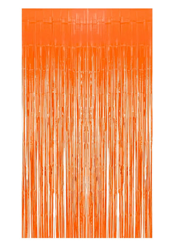 BRAC100-K Orange Fringe Curtain Backdrop