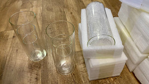 HIPP100-G Set of 3 Stackable Cylinder Vases