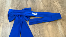 Load image into Gallery viewer, GASTON-C Blue Flower Girl Dress Belt