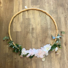 Load image into Gallery viewer, INGR100-I 32” Floral Hoop Ring
