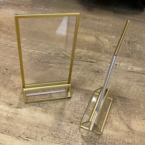 BURT100-X Acrylic Gold Trim Frame